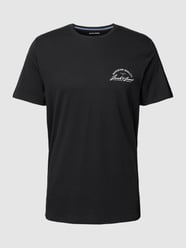 T-Shirt mit Rundhalsausschnitt Modell 'ACE' von Jack & Jones Schwarz - 29