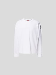 Oversized Sweatshirt mit Label-Detail von Diesel Weiß - 44