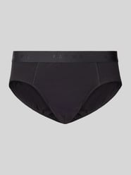 Regular Fit Brief mit Logo-Detail Modell 'Daily' von Falke - 4