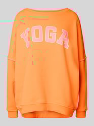 Relaxed Fit Sweatshirt mit Rundhalsausschnitt von miss goodlife Orange - 37