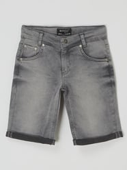 Jeansshorts mit Stretch-Anteil  von Blue Effect Grau / Schwarz - 21