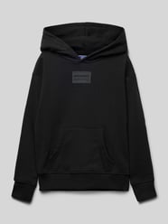 Hoodie mit Label-Patch Modell 'HAKKAI' von Jack & Jones Schwarz - 9