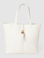 Torba tote z logo na całej powierzchni model ‘FLOW TOTE’ od Tommy Hilfiger Biały - 32