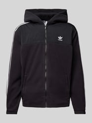 Fleecejack met capuchon van adidas Originals - 4