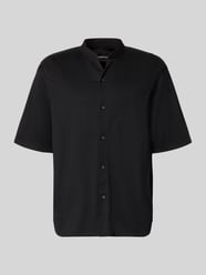 Regular Fit Freizeithemd mit V-Ausschnitt und Label-Stitching von Emporio Armani - 10
