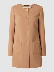 Lange blazer met viscose  van Betty Barclay Bruin - 16