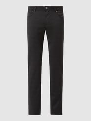 Slim Fit Hose mit Viskose-Anteil  von Christian Berg Men Grau / Schwarz - 20