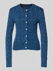 Cardigan mit Logo-Stitching von Polo Ralph Lauren Blau - 19