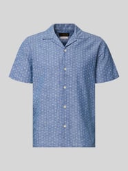 Regular Fit Freizeithemd aus Baumwoll-Leinen-Mix Modell 'SUMMER' von JACK & JONES Premium - 32