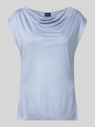 t-shirt o kroju relaxed fit z czystej wiskozy od s.Oliver BLACK LABEL - 40