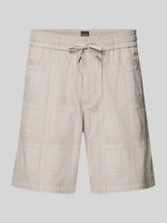Tapered Chinoshorts aus reiner Baumwolle Modell 'SANDREW_6_SHORTS' von BOSS Orange Beige - 39
