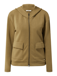 Sweatjacke aus Scuba Modell 'Berit' von Brax Grün - 31