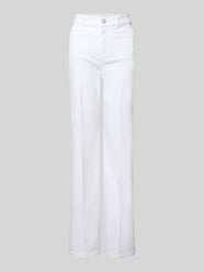 Wide Fit Jeans mit Bügelfalten von Christian Berg Woman - 14