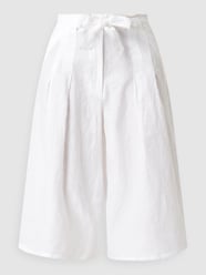 Culotte van linnen  van Fynch-Hatton Wit - 8