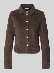 Blusenshirt aus Baumwoll-Mix mit Umlegekragen von NOISY MAY® - 32