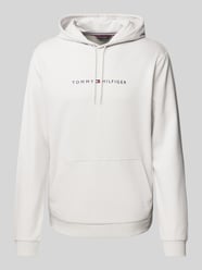 Hoodie mit Label-Print von Tommy Hilfiger Grau - 6