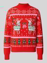 Kersttrui met ribboorden van Christian Berg Woman - 4