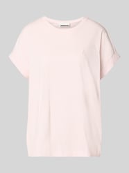 T-Shirt mit Logo-Stitching Modell 'IDAARA' von ARMEDANGELS Pink - 17
