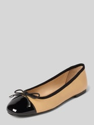Ballerinas mit Schleifendetail von INUOVO Beige - 31