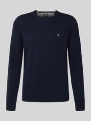 Regular Fit Pullover mit Kaschmir-Anteil Modell 'Merino' von Fynch-Hatton - 11