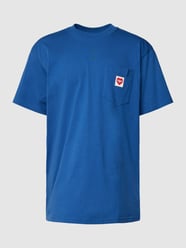 T-Shirt aus Baumwolle mit Label-Detail von Carhartt Work In Progress Blau - 43