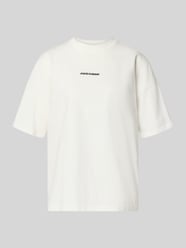 T-shirt o kroju oversize z przeszyciem z logo model 'BRACY' od PEGADOR - 2
