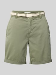 Regular Fit Chinoshorts mit geflochtenem Gürtel von s.Oliver RED LABEL - 1