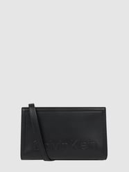 Crossbody Bag in Leder-Optik  von CK Calvin Klein Schwarz - 39