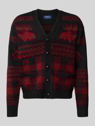 Gebreid jack met V-hals en knoopsluiting van Polo Ralph Lauren - 26