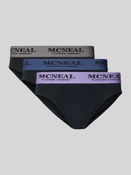 Slip mit elastischem Logo-Bund im 3er-Pack von MCNEAL Schwarz - 3