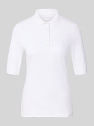 Slim Fit Poloshirt mit Knopfleiste und 1/2-Arm von Christian Berg Woman - 19