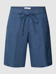 Shorts mit seitlichen Eingrifftaschen Modell 'MEL' von Brax Blau - 5