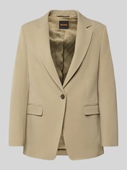 Regular Fit Longblazer mit Pattentaschen Modell 'C_Jabla3' von BOSS Orange - 2