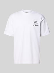 t-shirt o kroju loose fit z czystej bawełny model 'MONEY' od ONLY & SONS - 48