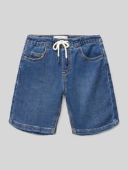 Regular Fit Jeansshorts mit Tunnelzug von Mango - 16