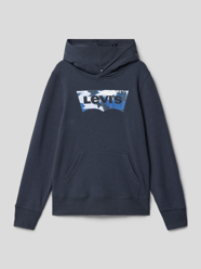 Hoodie mit gerippten Abschlüssen von Levi’s® Kids - 3