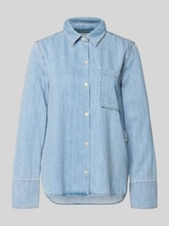 regular fit jeansblouse van puur katoen van Marc O'Polo - 8
