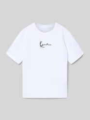 Regular Fit T-Shirt mit Logo-Stitching von Karl Kani - 2