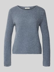 Regular fit gebreide pullover van scheerwolmix met alpaca van Marc O'Polo - 10