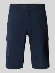Bermudy cargo o kroju relaxed fit z mieszanki bawełny i elastanu od s.Oliver BLACK LABEL - 6