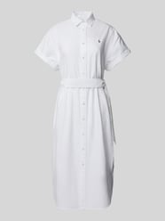 Hemdblusenkleid in Midilänge von Polo Ralph Lauren Weiß - 41