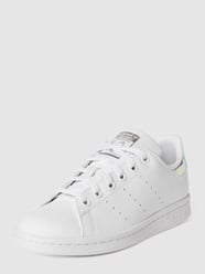 Sneakers met contrastgarnering, model 'Stan Smith J' van adidas Originals Wit - 14