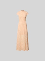 Maxikleid mit floralen Allover-Details von ROTATE Orange - 15