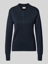 Regular fit shirt met lange mouwen van viscosemix, model 'Katie' van FREE/QUENT - 48