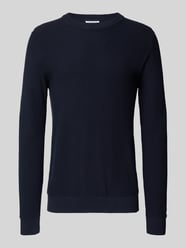 Gebreide pullover met structuurmotief en ronde hals van Lindbergh - 12