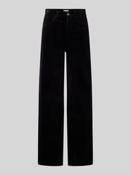 Wide Leg Cordhose im 5-Pocket-Design von Marc O'Polo Denim Schwarz - 14