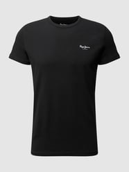 T-Shirt mit Stretch-Anteil von Pepe Jeans Schwarz - 19