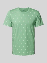 T-shirt z prążkowanym okrągłym dekoltem od Polo Ralph Lauren Underwear - 43