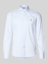 Tailored Fit Businesshemd aus Baumwoll-Mix von Tommy Hilfiger - 4