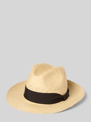 Strohhut mit Hutband Modell 'Panama' von Müller Headwear Beige - 16